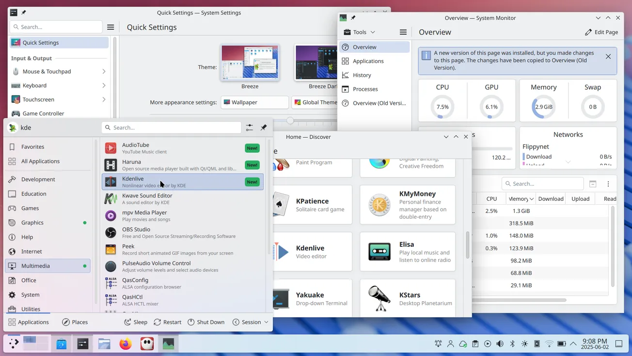 KDE Plasma 6.4 is out